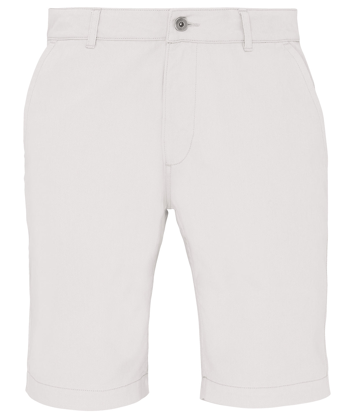 Tryck din logga på Shorts från Asquith & Fox - Anpassa Chino shorts i färgen Vit för företag, föreningar och privatpersoner