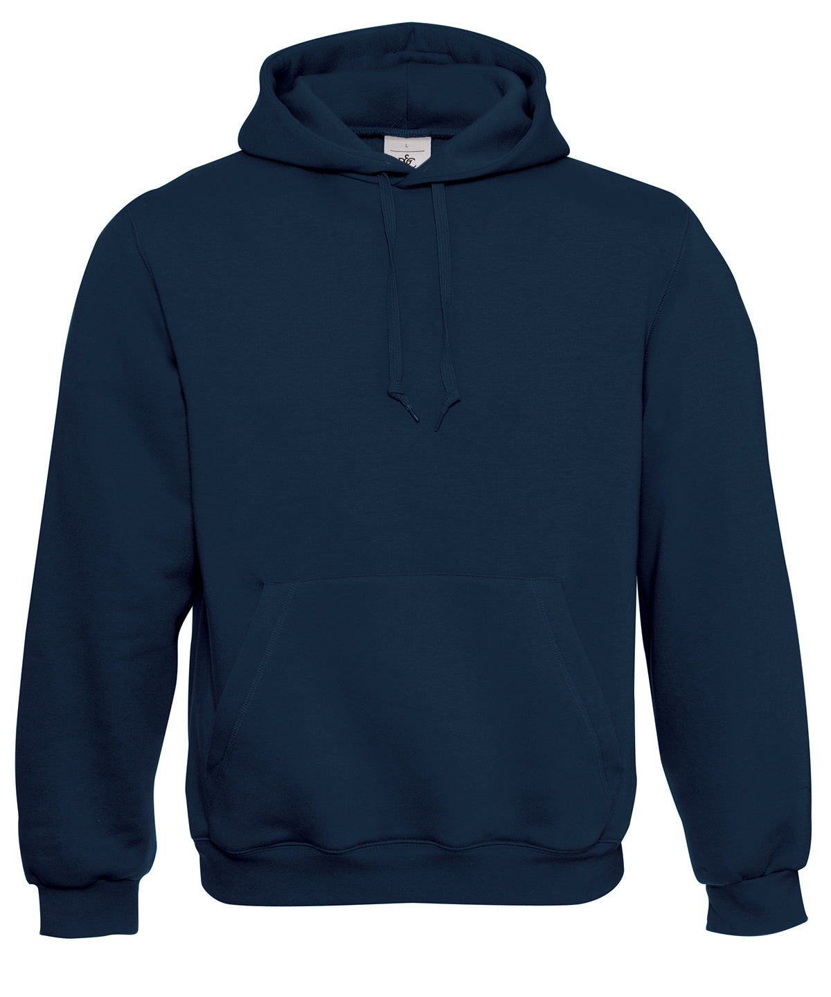 Tryck din logga på Hoodies från B&C Collection - Anpassa B&C Collection - Hoodie i färgen Marinblå för företag, föreningar och privatpersoner