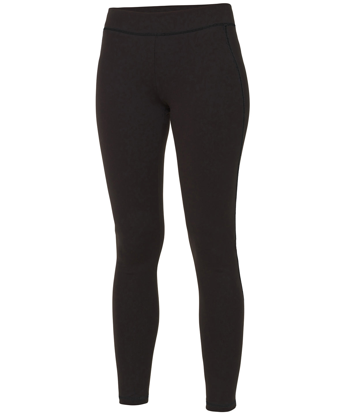 Tryck din logga på Leggings från AWDis Just Cool - Anpassa Coola träningsbyxor för damer i färgen Svart för företag, föreningar och privatpersoner