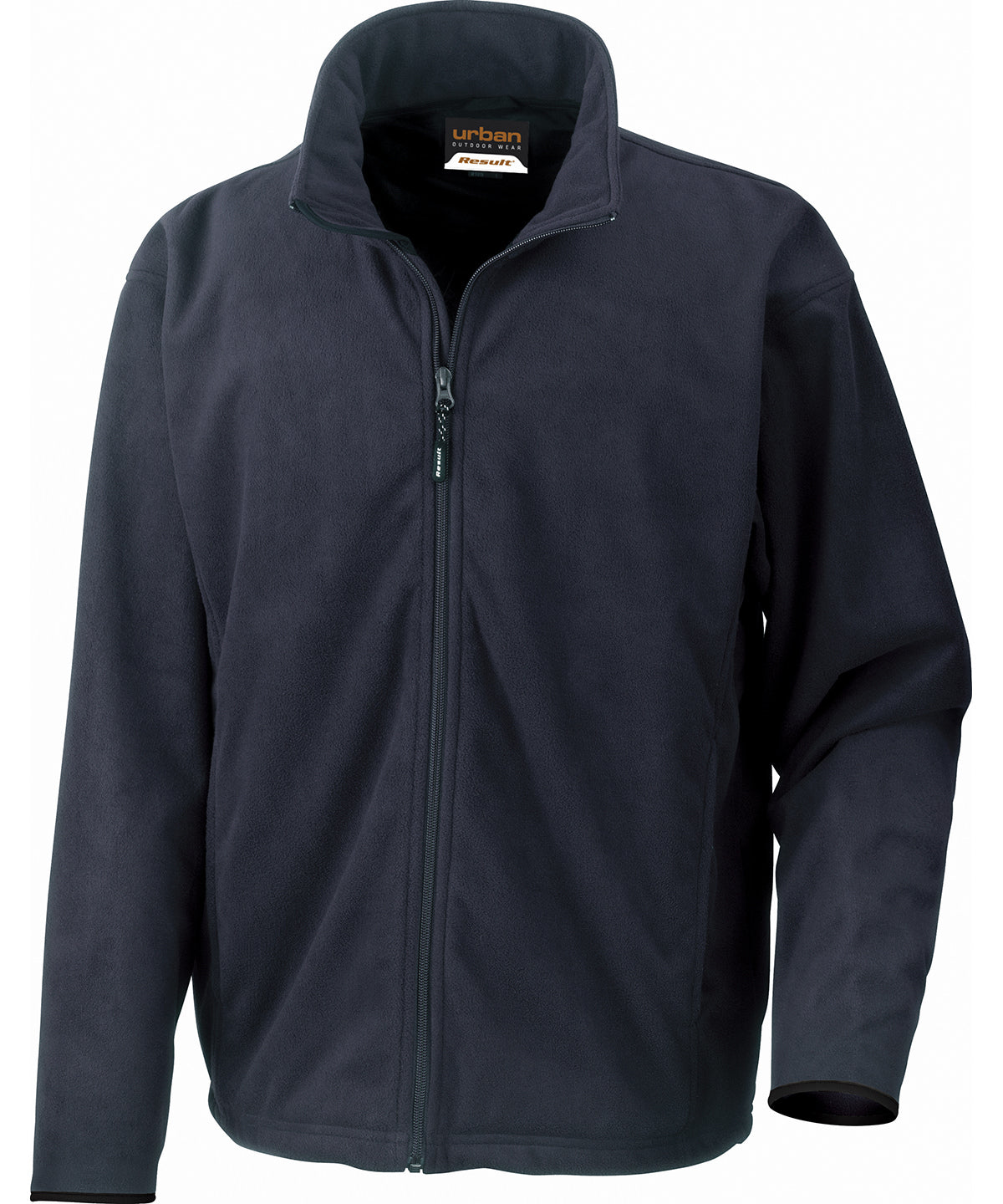 Tryck din logga på Fleece från Result Urban Outdoor - Anpassa Fleece som stoppar extrema klimat i färgen Marinblå för företag, föreningar och privatpersoner