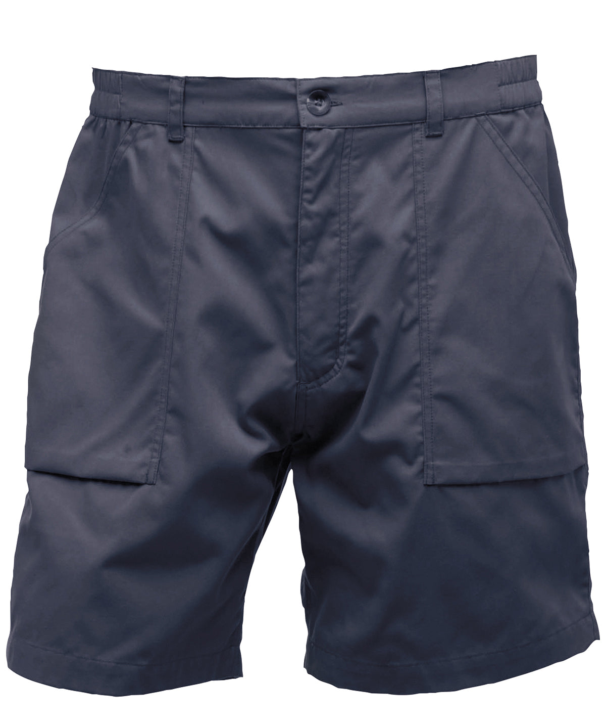 Tryck din logga på Shorts från Regatta Professional - Anpassa Action shorts i färgen Marinblå för företag, föreningar och privatpersoner