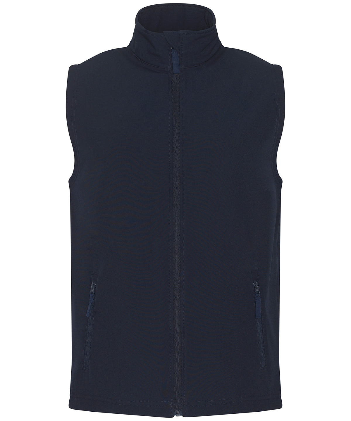 Tryck din logga på Termovästar från ProRTX - Anpassa Pro 2-lagers softshell väst i färgen Marinblå för företag, föreningar och privatpersoner