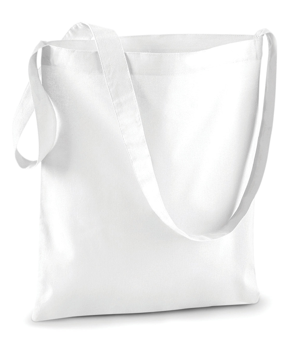 Tryck din logga på Väskor från Westford Mill - Anpassa Sling Bag for Life i färgen Vit One Size för företag, föreningar och privatpersoner