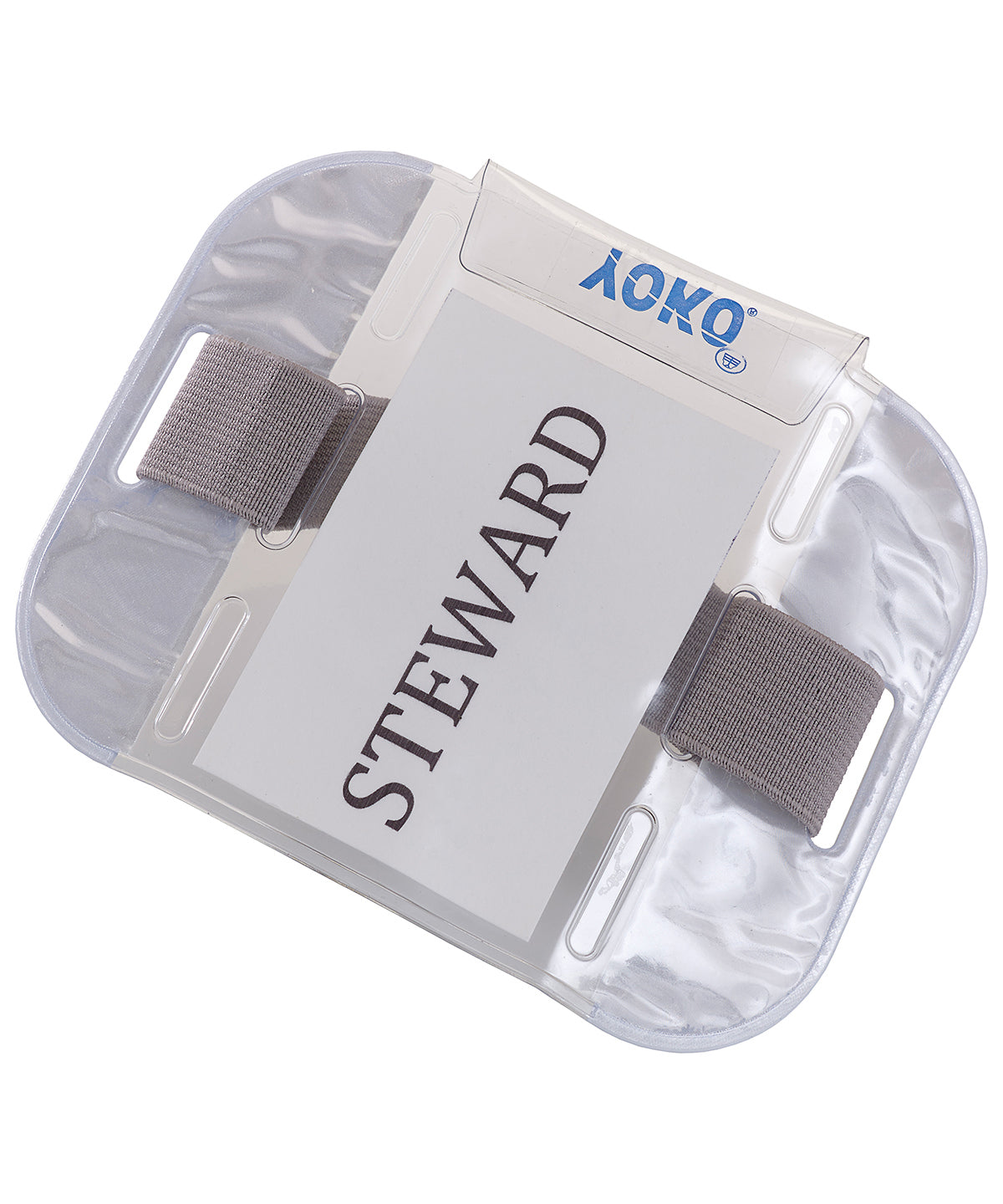 Tryck din logga på Armband från Yoko - Anpassa ID-armband i färgen Silver One Size för företag, föreningar och privatpersoner