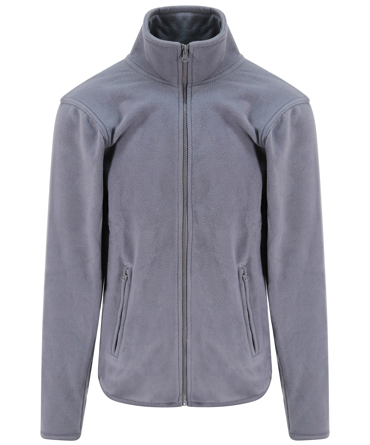 Tryck din logga på Fleece från ProRTX - Anpassa Pro microfleece i färgen Mellangrå för företag, föreningar och privatpersoner