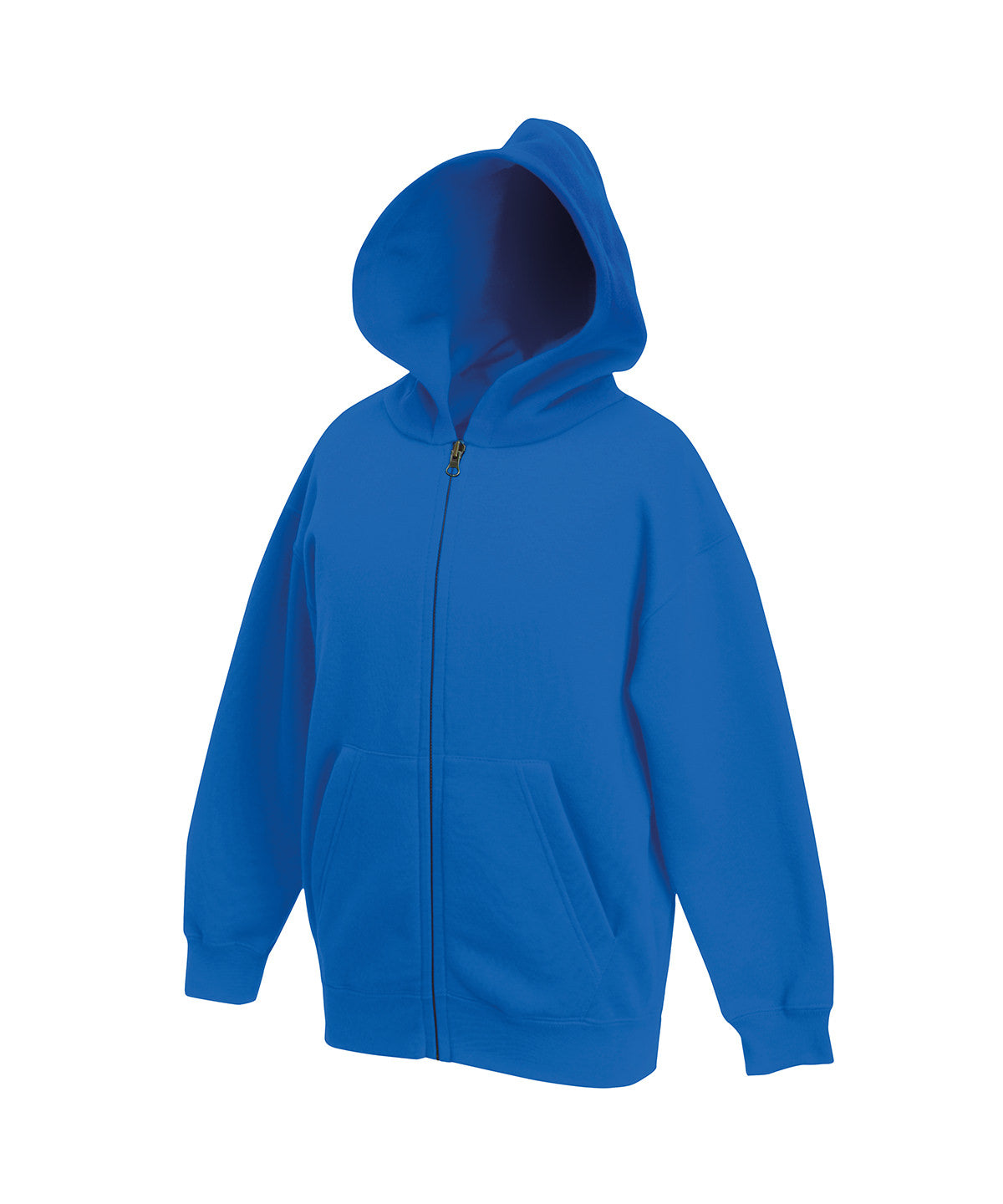 Tryck din logga på Hoodies från Fruit of the Loom - Anpassa Fruit Of The Loom - Klassisk Hoodie för barn i färgen Royal för företag, föreningar och privatpersoner
