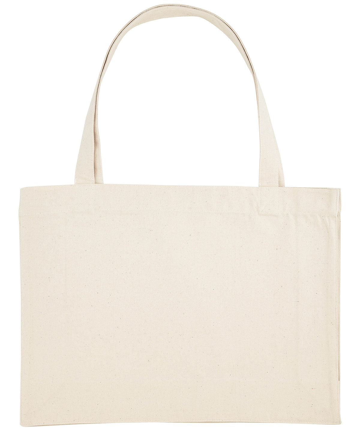 Tryck din logga på Väskor från Stanley/Stella - Anpassa Woven Fabric Shopper i färgen Naturligt One Size för företag, föreningar och privatpersoner