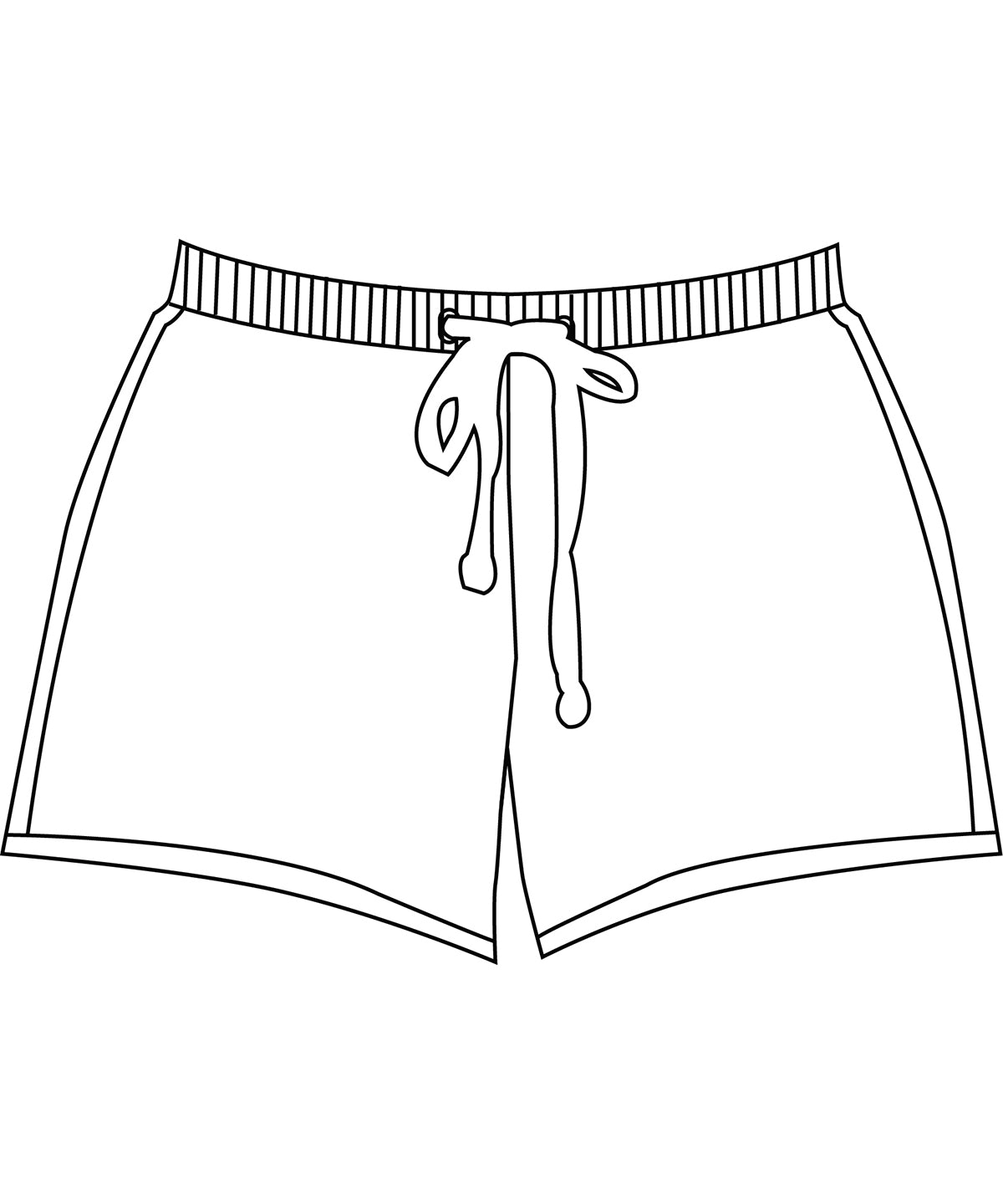 Tryck din logga på Shorts från Build Your Brand Basic - Anpassa Dam bas sweatshorts i färgen Vit för företag, föreningar och privatpersoner