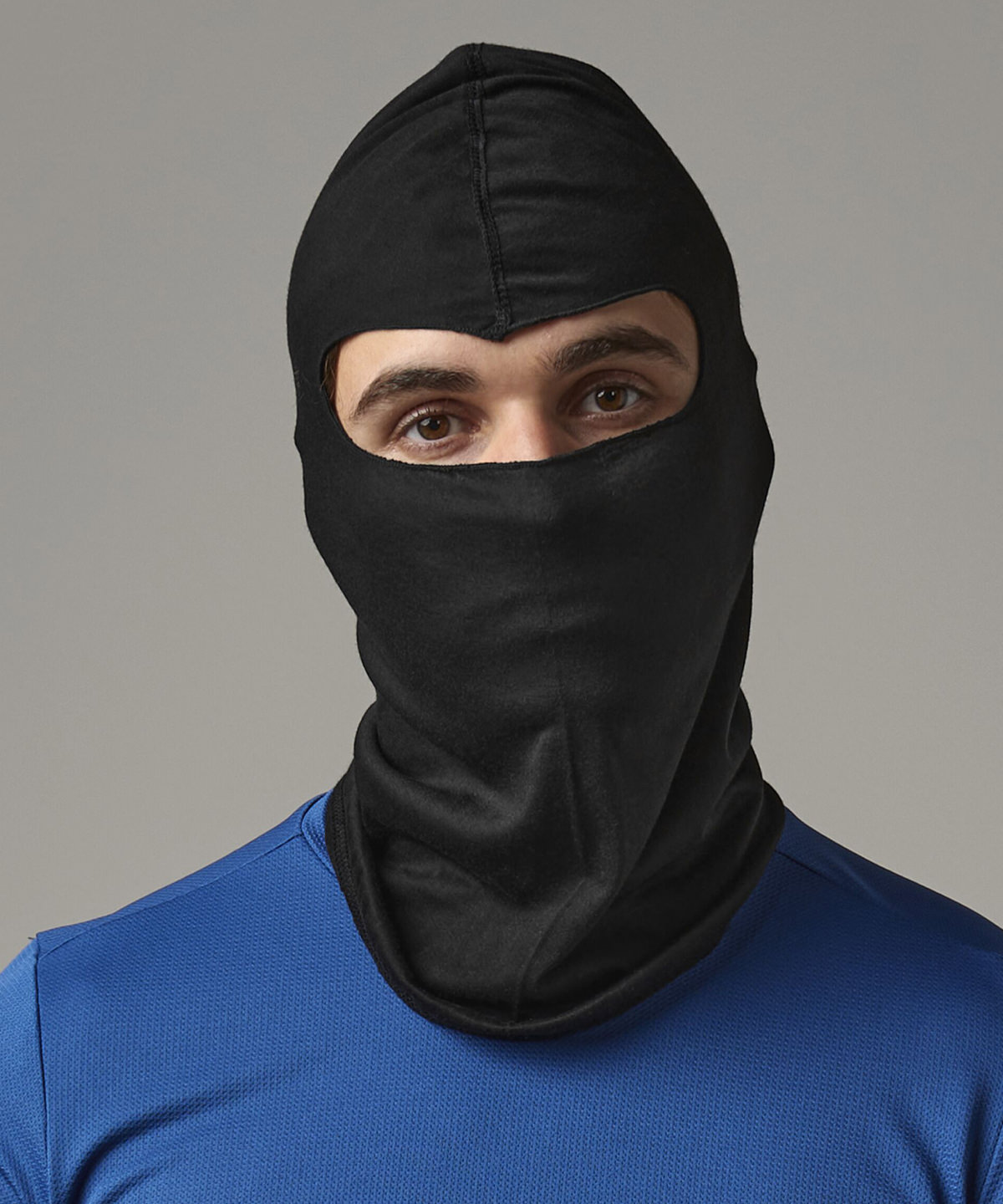 Tryck din logga på Halsvärmare från Beechfield - Anpassa Balaklava i mikrofiber i färgen för företag, föreningar och privatpersoner