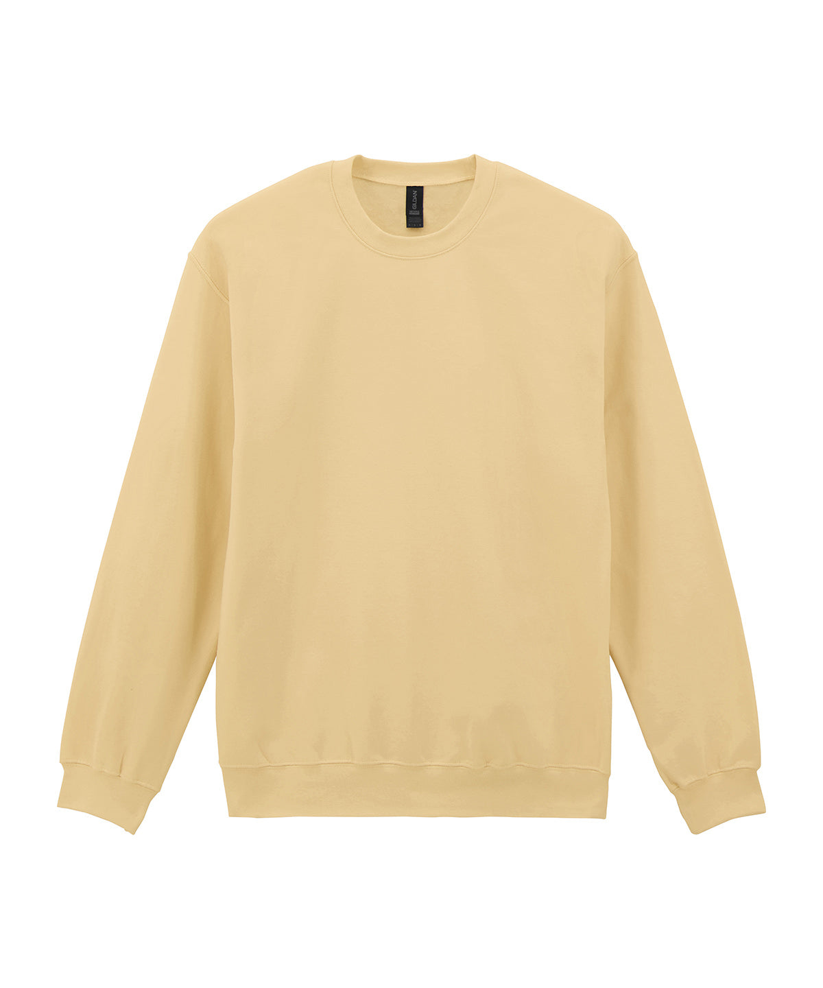 Tryck din logga på Sweatshirts från Gildan - Anpassa Gildan - Softstyle Midweight Fleece för Vuxna i färgen Mellan gul för företag, föreningar och privatpersoner