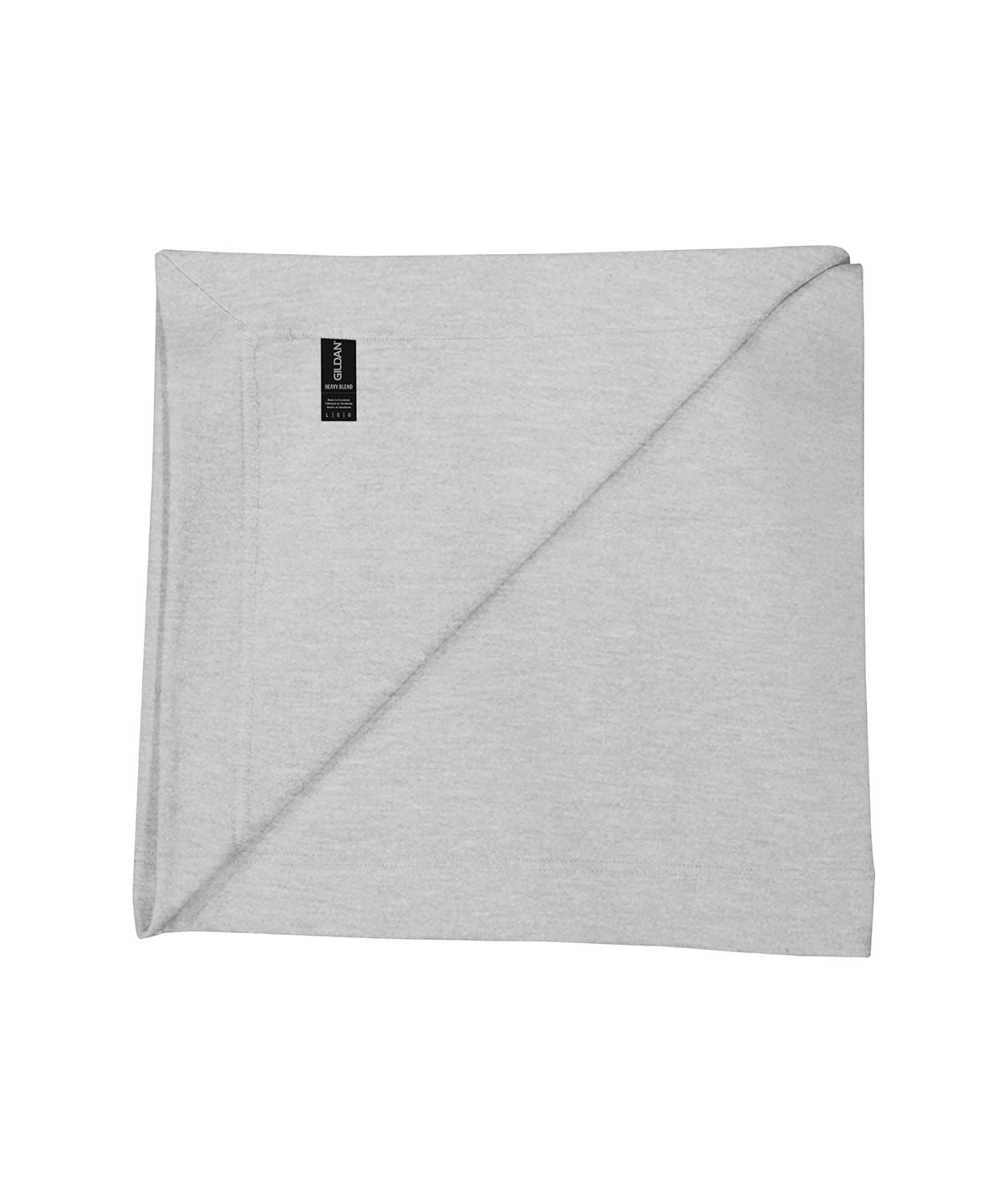 Tryck din logga på Filtrar från Gildan - Anpassa Stadionfilt i Heavy Blend fleece i färgen Ljunggrå One Size för företag, föreningar och privatpersoner