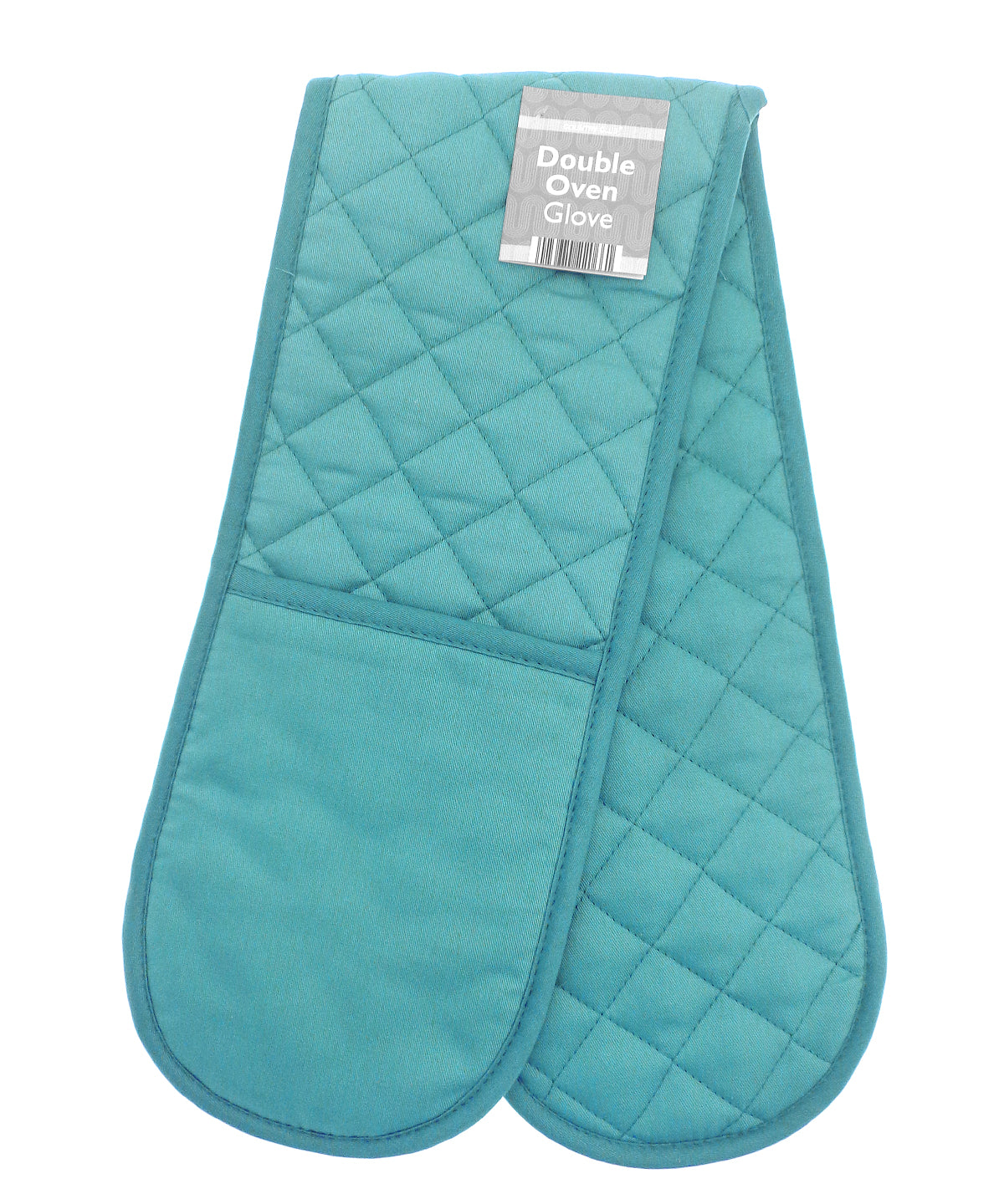 Tryck din logga på Handskar från Home & Living - Anpassa Pro Chef dubbel ugnshandske i färgen Teal One Size för företag, föreningar och privatpersoner