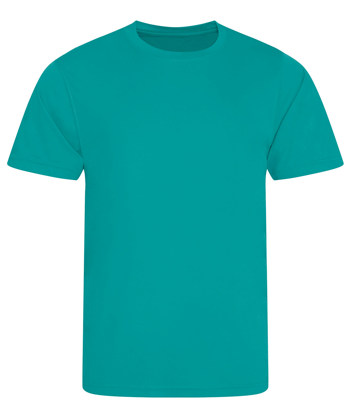 Tryck din logga på T-shirts från AWDis Just Cool - Anpassa Cool and Soft T-Shirt i färgen Turkos för företag, föreningar och privatpersoner