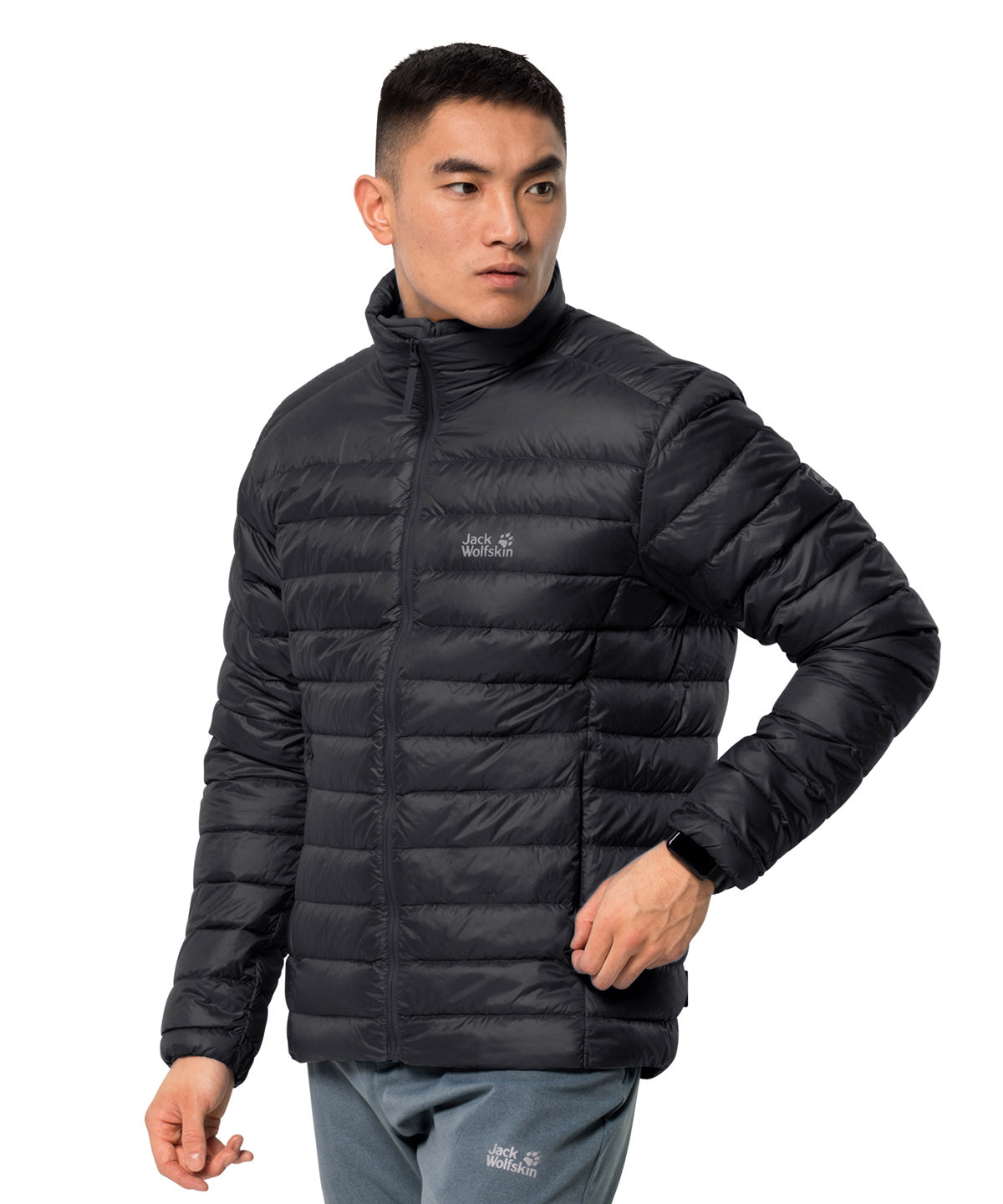 Tryck din logga på Jackor från Jack Wolfskin - Anpassa Packbar dunjacka i färgen för företag, föreningar och privatpersoner