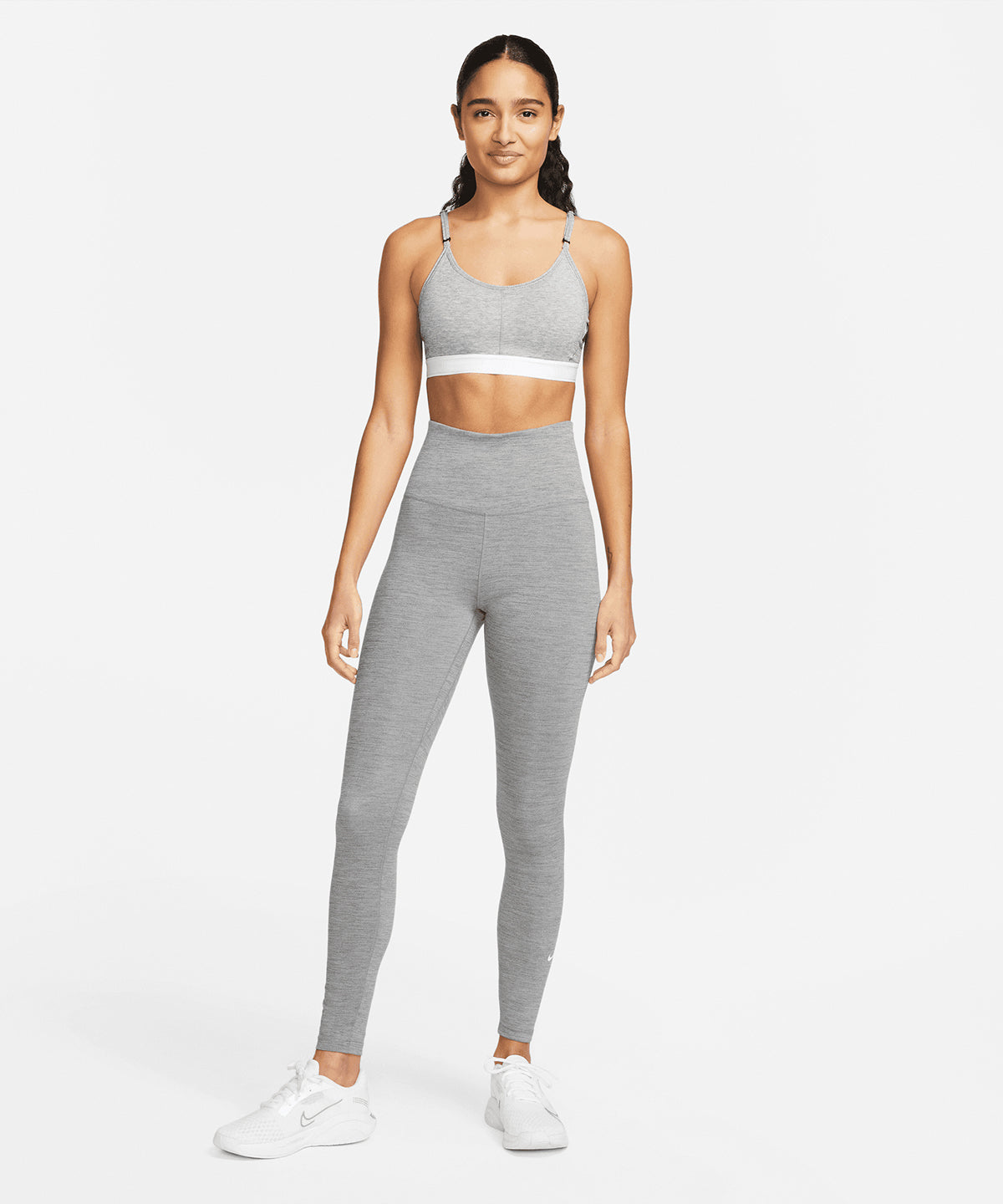 Tryck din logga på Leggings från Nike - Anpassa Dam Nike One Dri-FIT leggings med hög resår i färgen för företag, föreningar och privatpersoner