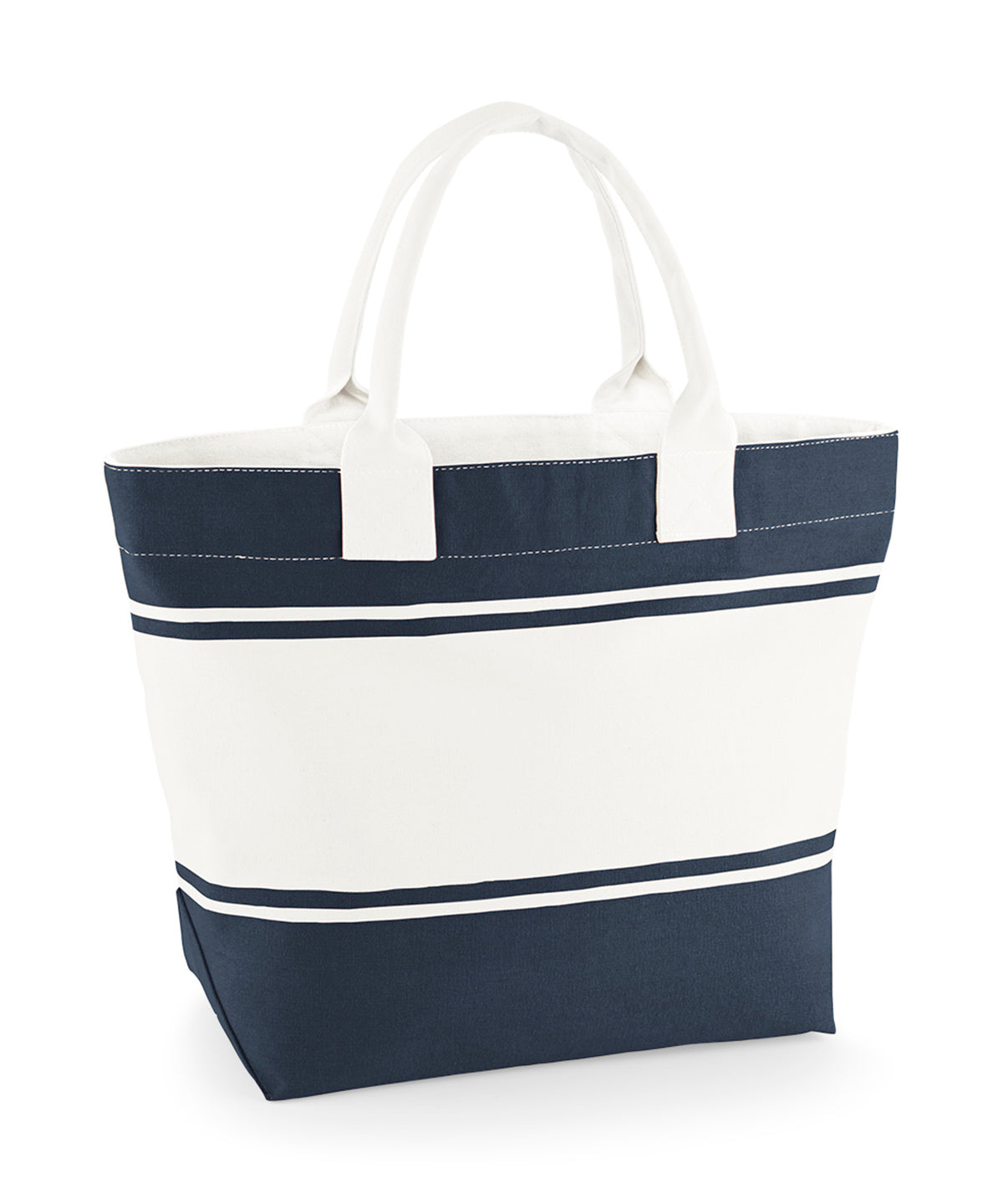 Tryck din logga på Väskor från Quadra - Anpassa Canvas Deck Bag i färgen Marinblå One Size för företag, föreningar och privatpersoner