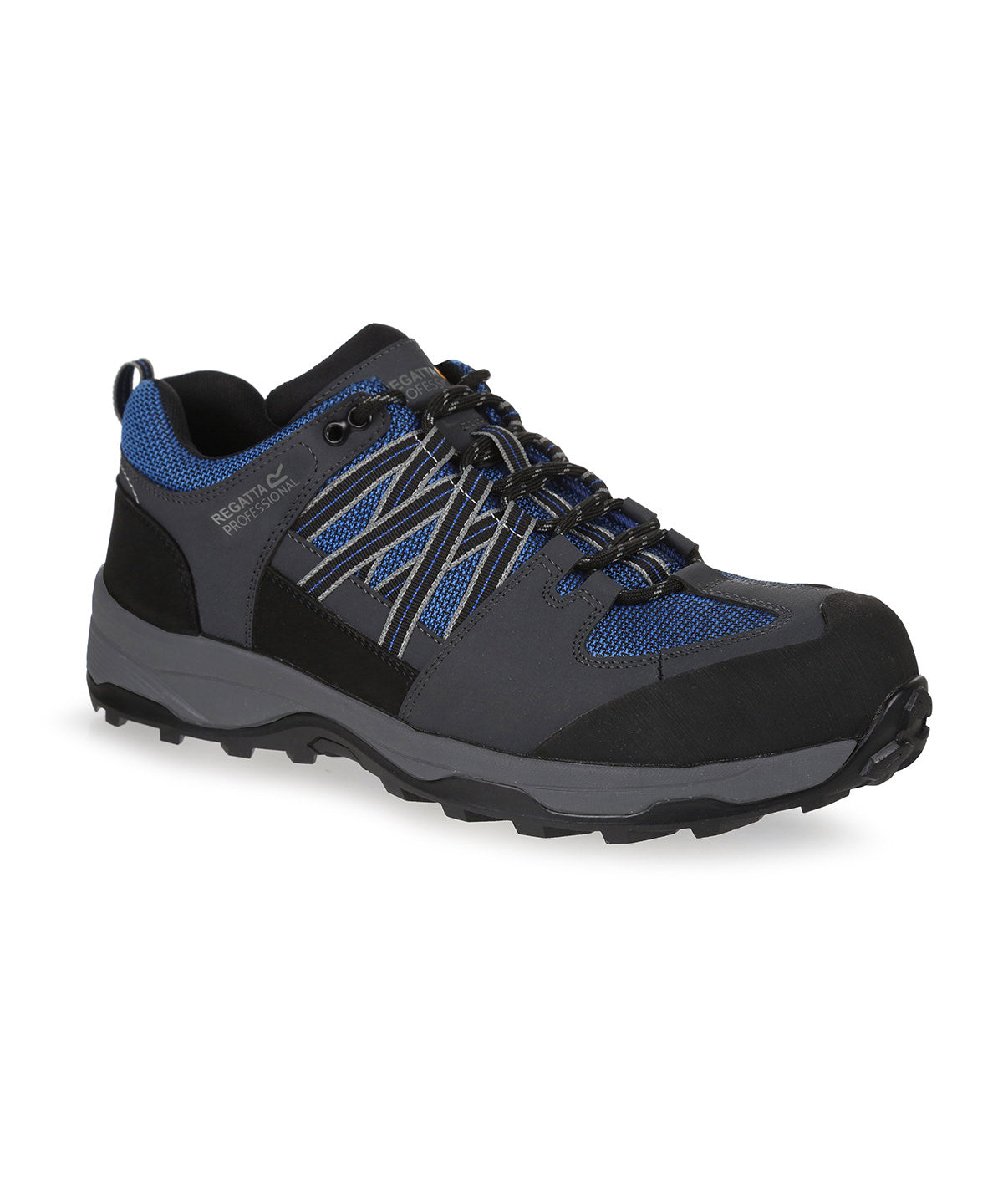 Tryck din logga på Träningsskor från Regatta Safety Footwear - Anpassa Claystone S3 säkerhetsskor i färgen Mellanblå för företag, föreningar och privatpersoner