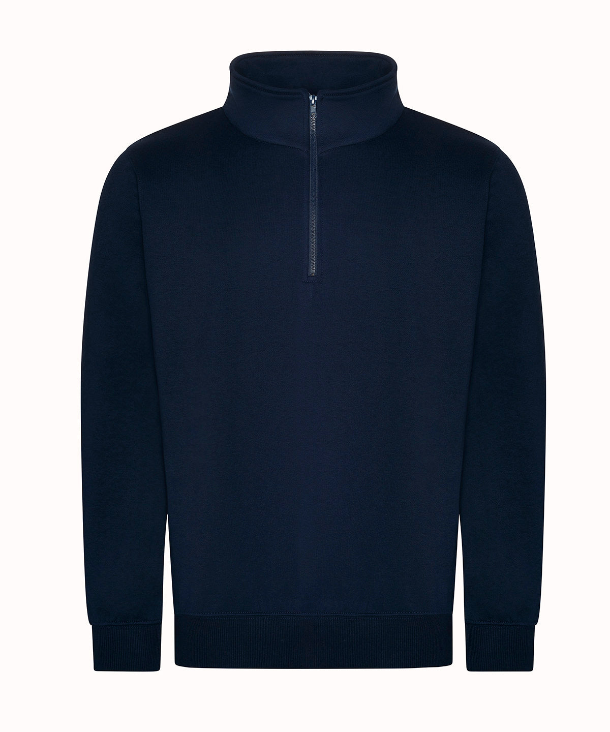Tryck din logga på Sweatshirts från ProRTX - Anpassa ProRTX - Pro-hals Sweatshirt med Dragkedja i färgen Marinblå för företag, föreningar och privatpersoner