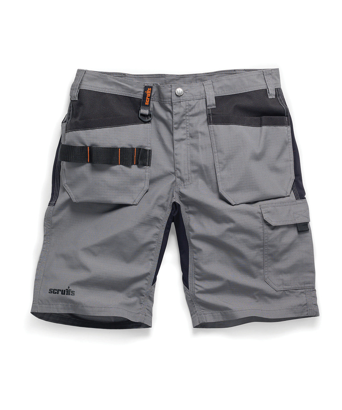 Tryck din logga på Shorts från Scruffs - Anpassa Trade Flex hölster shorts i färgen Mörkgrå för företag, föreningar och privatpersoner