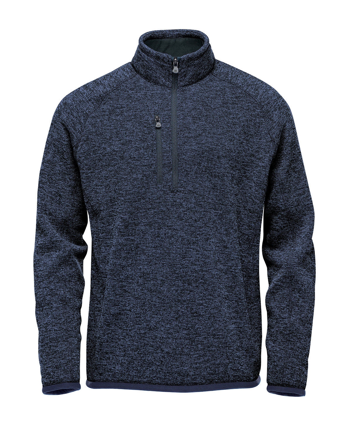 Tryck din logga på Fleece från Stormtech - Anpassa Avalante -zip fleece i färgen Marinblå för företag, föreningar och privatpersoner