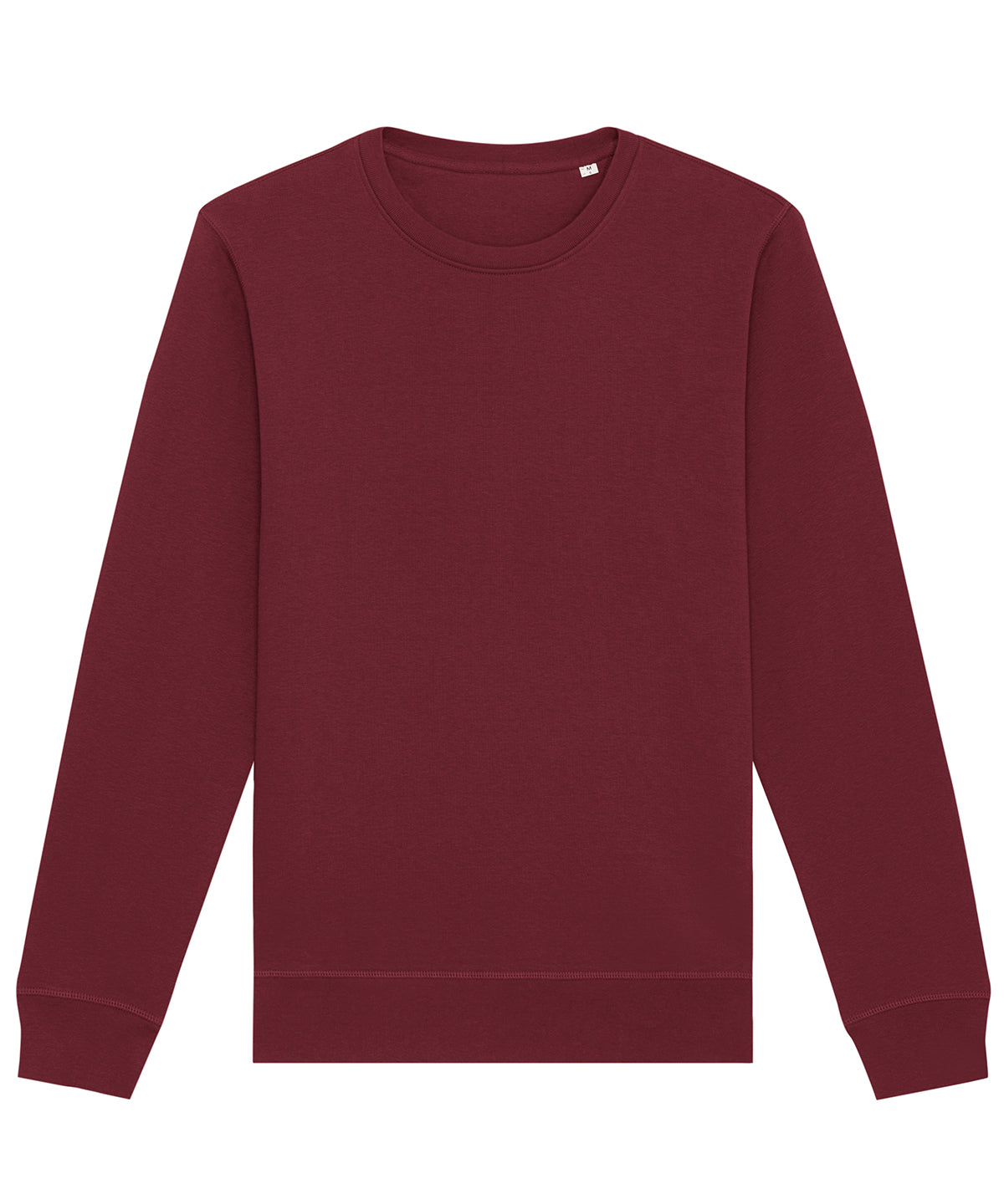 Tryck din logga på Sweatshirts från Stanley/Stella - Anpassa Stanley/Stella - Roller Unisex Sweatshirt i färgen Burgundy för företag, föreningar och privatpersoner