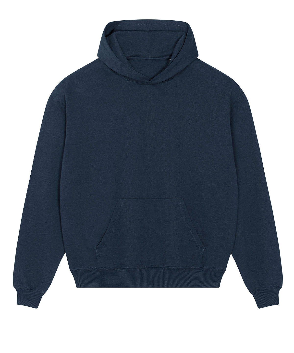 Tryck din logga på Hoodies från Stanley/Stella - Anpassa Stanley Stella - Unisex Cooper Dry Hoodie Sweatshirt i färgen Marinblå för företag, föreningar och privatpersoner