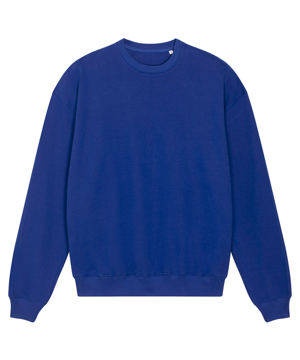 Tryck din logga på Sweatshirts från Stanley/Stella - Anpassa Stanley Stella - Unisex Ledger Dry Sweatshirt i färgen Royal för företag, föreningar och privatpersoner