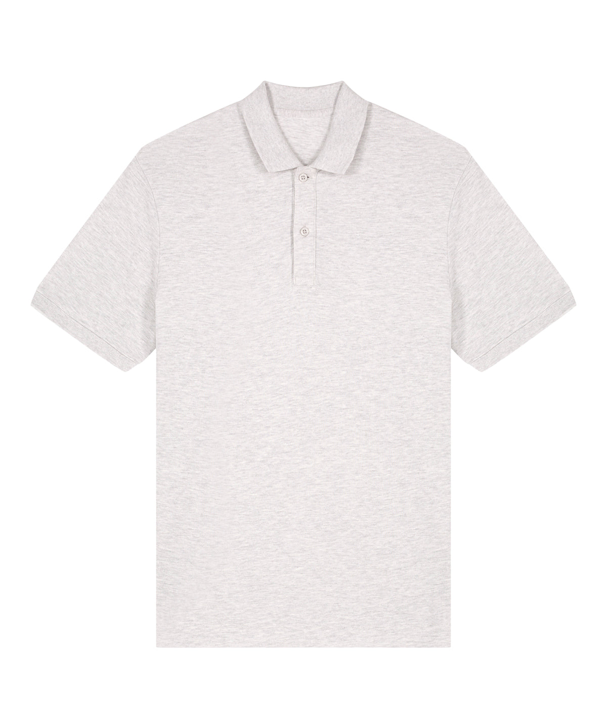 Tryck din logga på Piké från Stanley/Stella - Anpassa Stanley Stella - Prepster 2.0 Premium Piké, Unisex i färgen Off Vit för företag, föreningar och privatpersoner