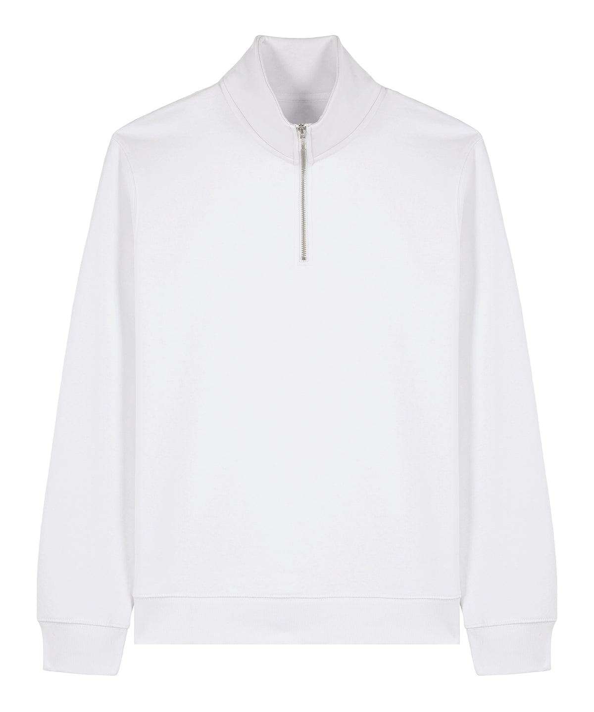 Tryck din logga på Sweatshirts från Stanley/Stella - Anpassa Stanley Stella - Trucker 2.0 i färgen Vit för företag, föreningar och privatpersoner
