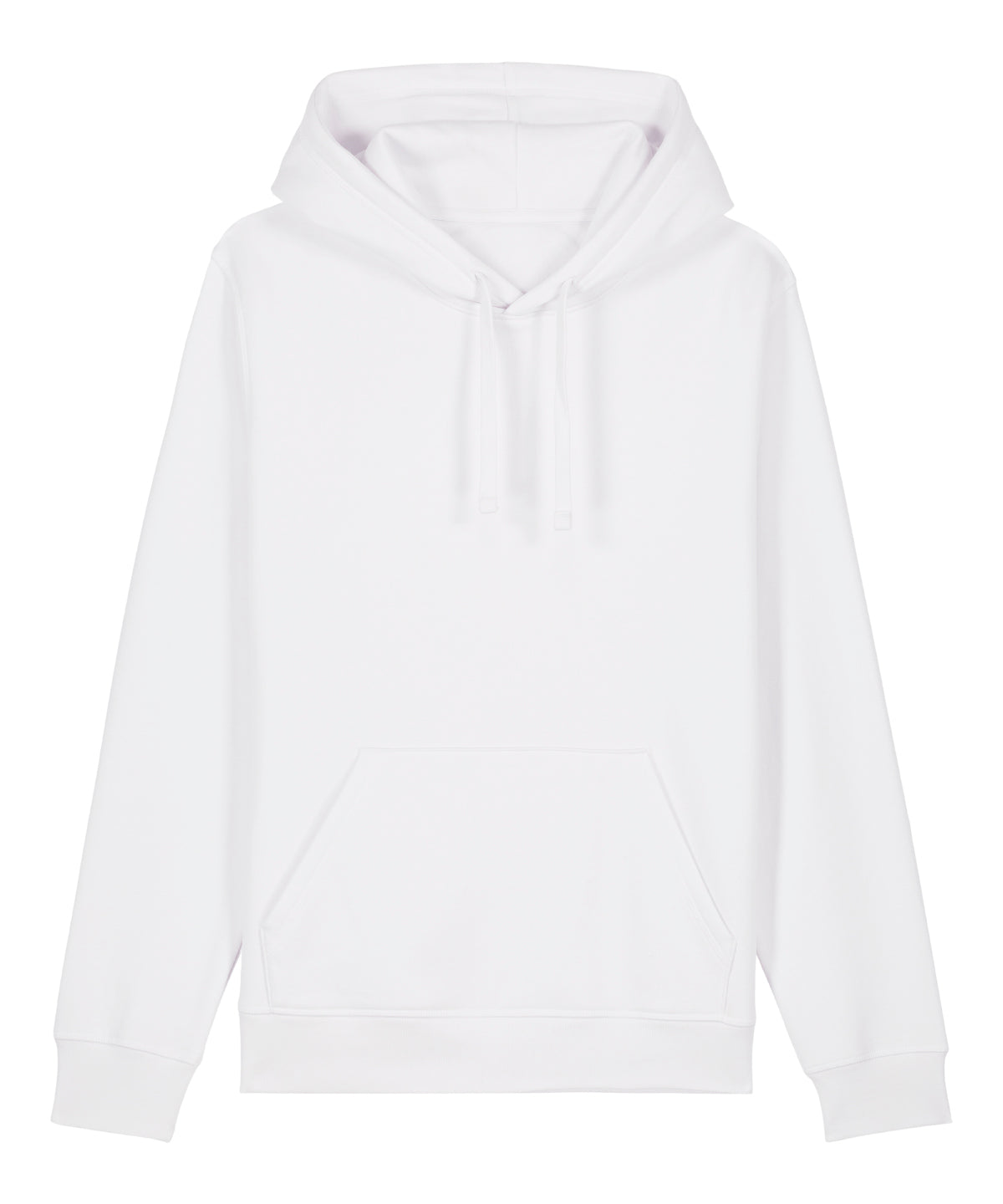 Tryck din logga på Hoodies från Stanley/Stella - Anpassa Stanley Stella - Unisex Drummer 2.0 Hoodie i färgen Vit för företag, föreningar och privatpersoner