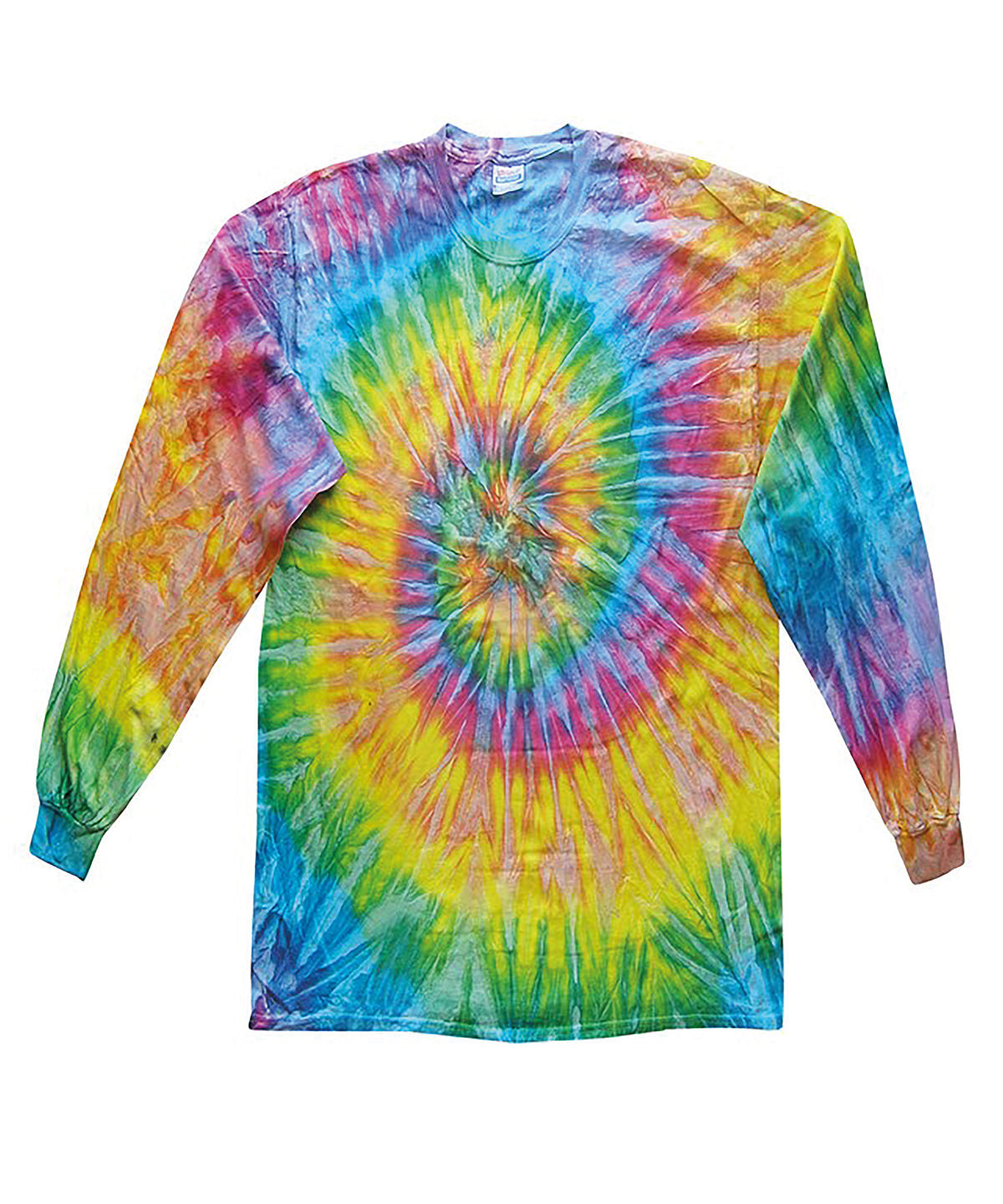 Tryck din logga på T-shirts från Färgtone - Anpassa Långärmad tie-dye T i färgen för företag, föreningar och privatpersoner