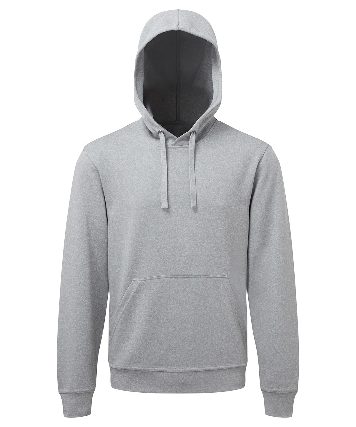 Tryck din logga på Hoodies från TriDri - Anpassa TriDri - Spun Dyed Huvtröja i färgen Ljunggrå för företag, föreningar och privatpersoner
