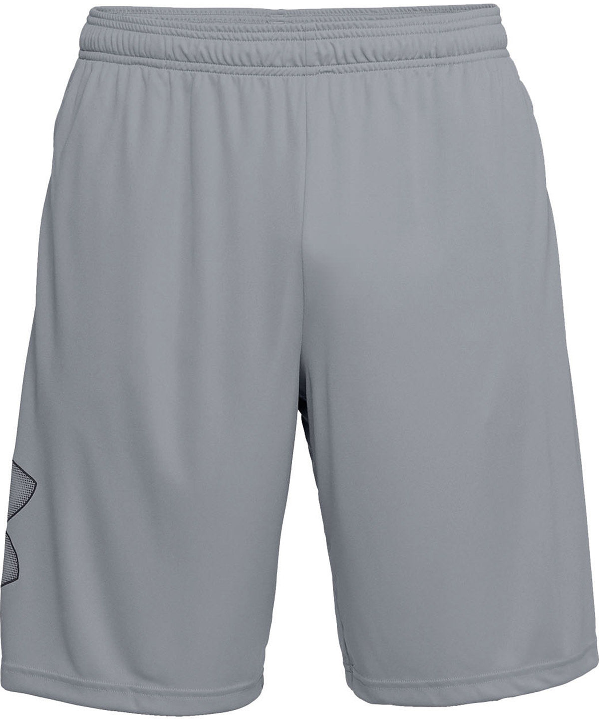 Tryck din logga på Shorts från Under Armour - Anpassa Grafiska shorts i teknik i färgen Ljunggrå för företag, föreningar och privatpersoner