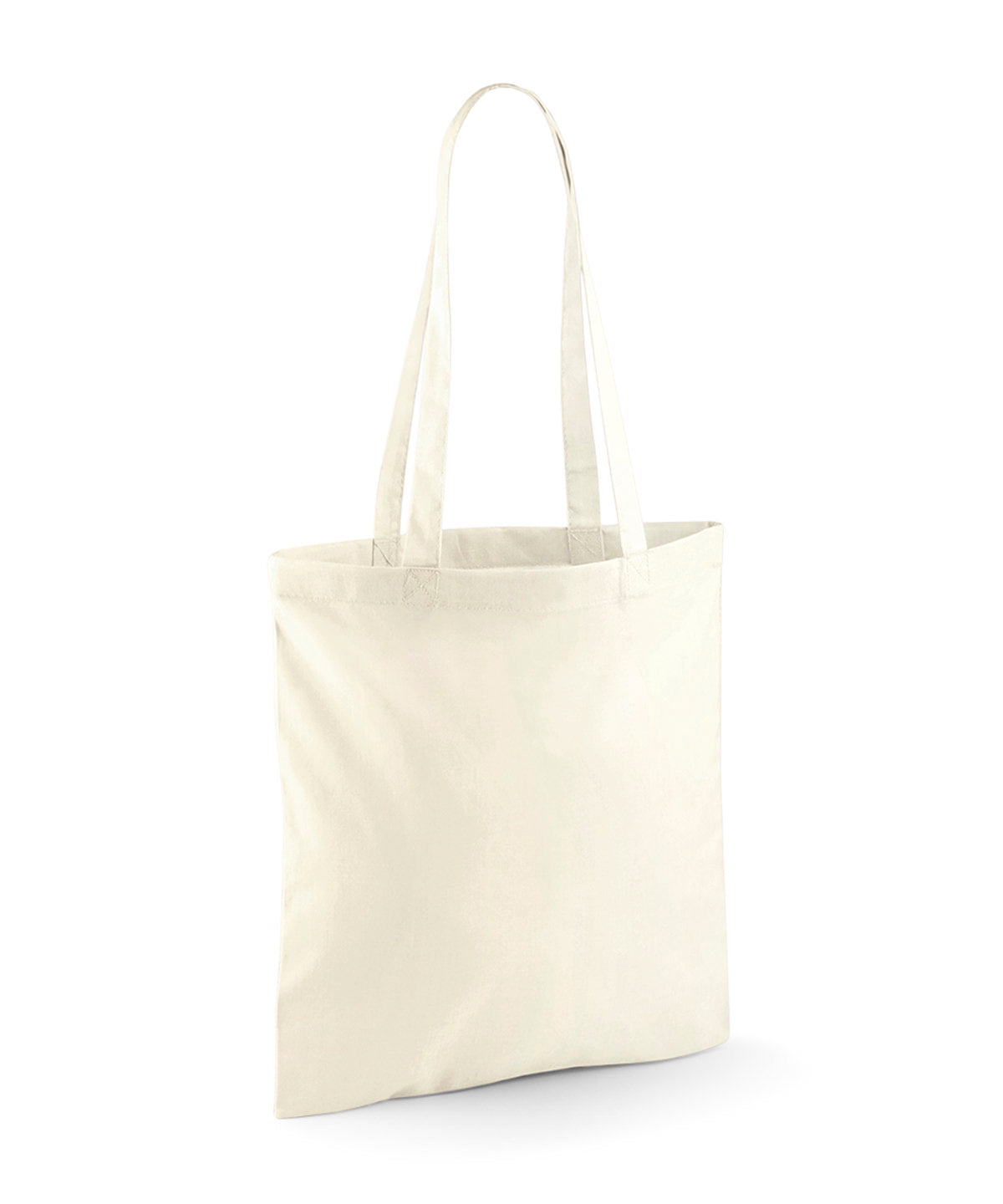 Tryck din logga på Väskor från Westford Mill - Anpassa Westford Mill - Recycled Cotton Tote i färgen Naturligt One Size för företag, föreningar och privatpersoner
