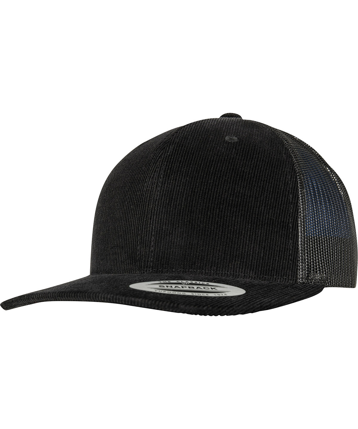 Tryck din logga på Kepsar från Flexfit by Yupoong - Anpassa Retro trucker i manchester i färgen för företag, föreningar och privatpersoner