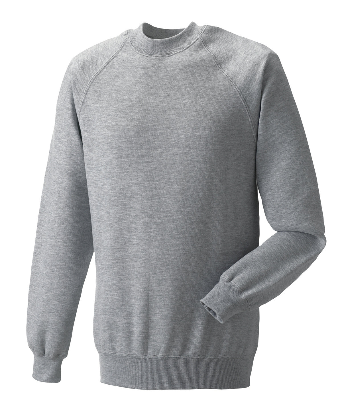 Tryck din logga på Sweatshirts från Russell Europe - Anpassa Russell Europe - Klassisk Sweatshirt i färgen Ljunggrå för företag, föreningar och privatpersoner