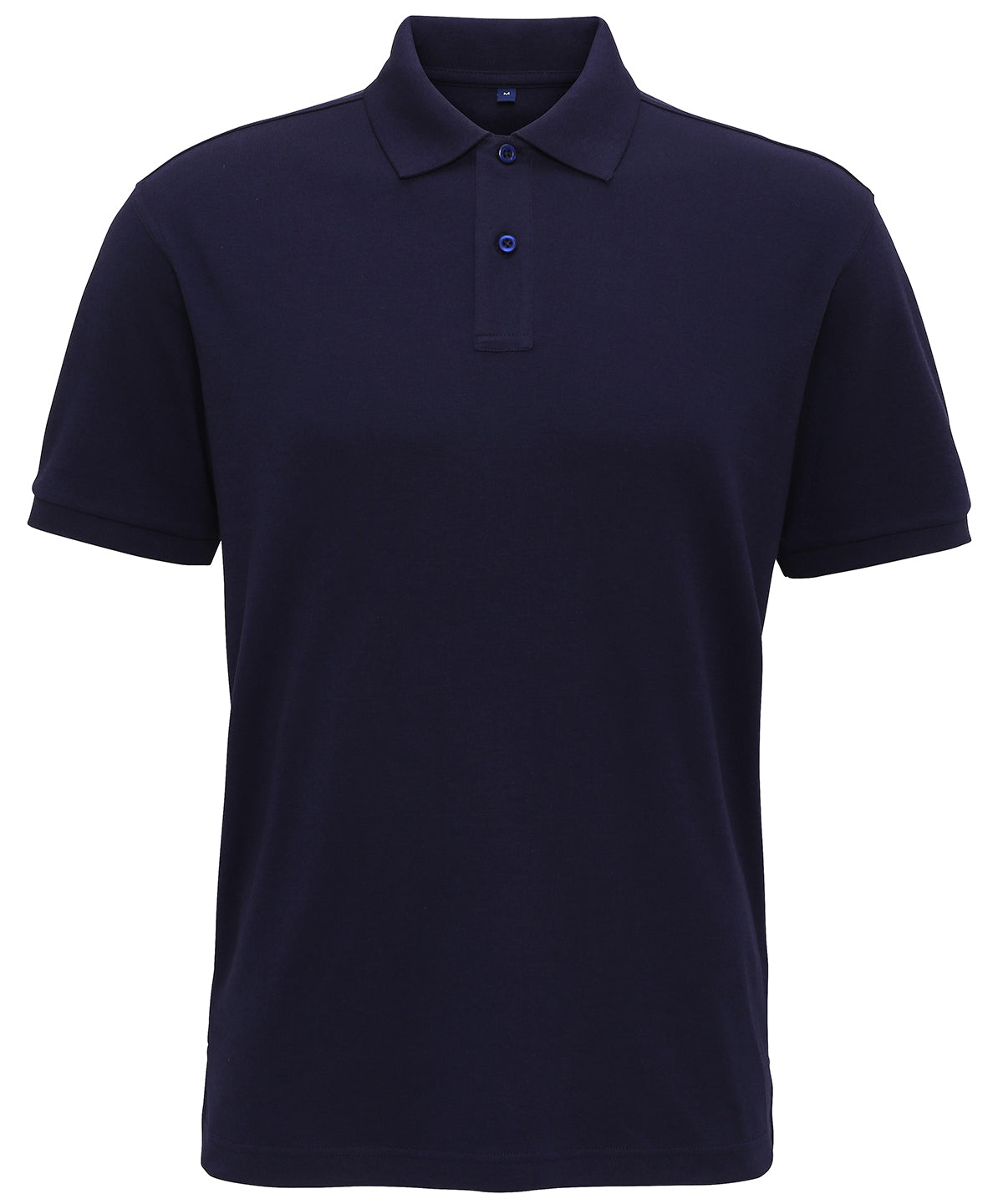 Tryck din logga på Piké från Asquith & Fox - Anpassa Super Soft Jersey Polo i färgen Marinblå för företag, föreningar och privatpersoner