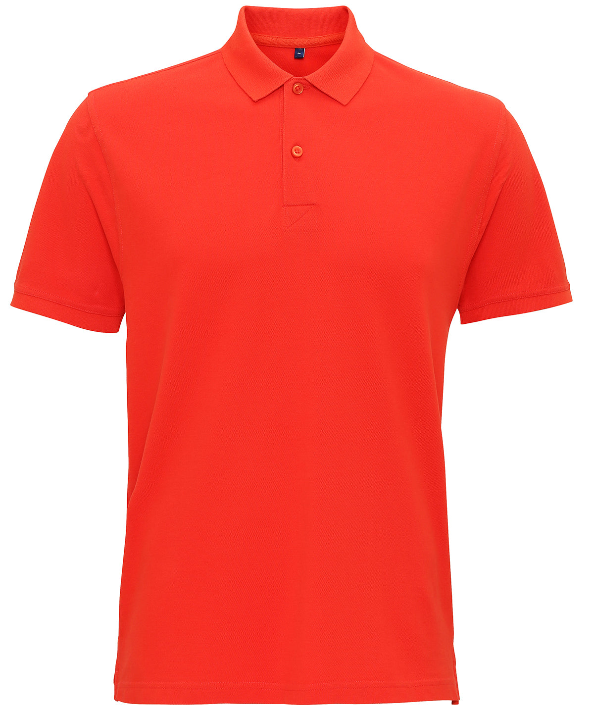 Tryck din logga på Piké från Asquith & Fox - Anpassa Coastal Vintage Wash Polo i färgen Mörk orange för företag, föreningar och privatpersoner