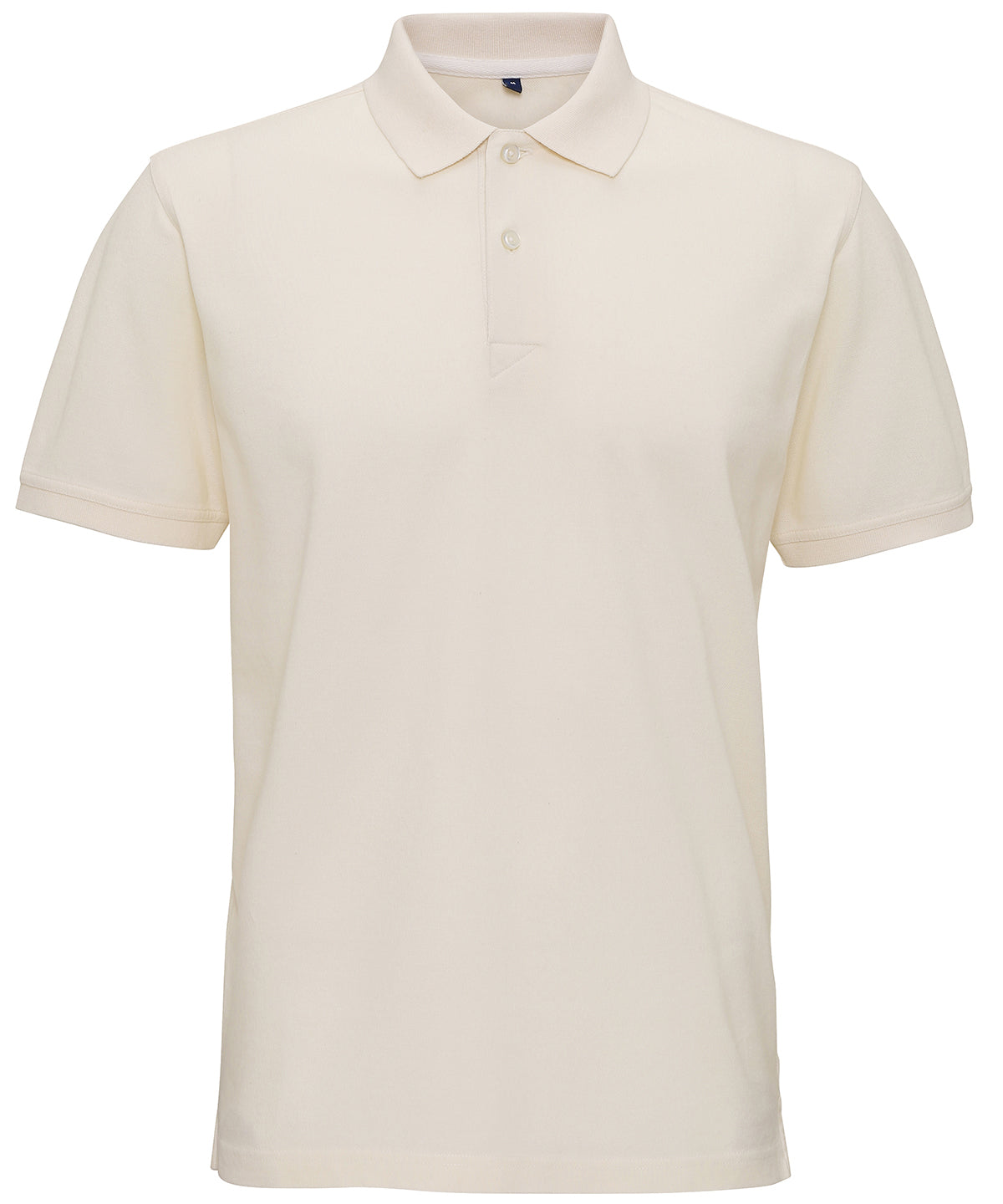 Tryck din logga på Piké från Asquith & Fox - Anpassa Coastal Vintage Wash Polo i färgen Off Vit för företag, föreningar och privatpersoner