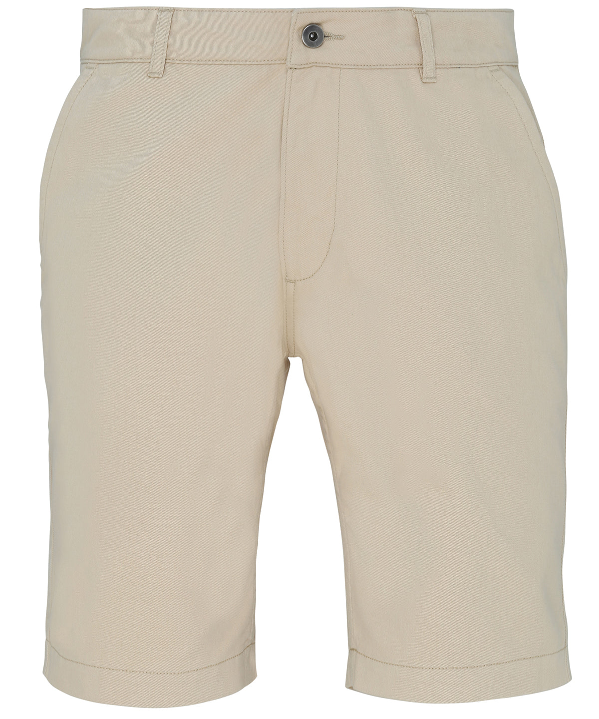 Tryck din logga på Shorts från Asquith & Fox - Anpassa Chino shorts i färgen Naturligt för företag, föreningar och privatpersoner