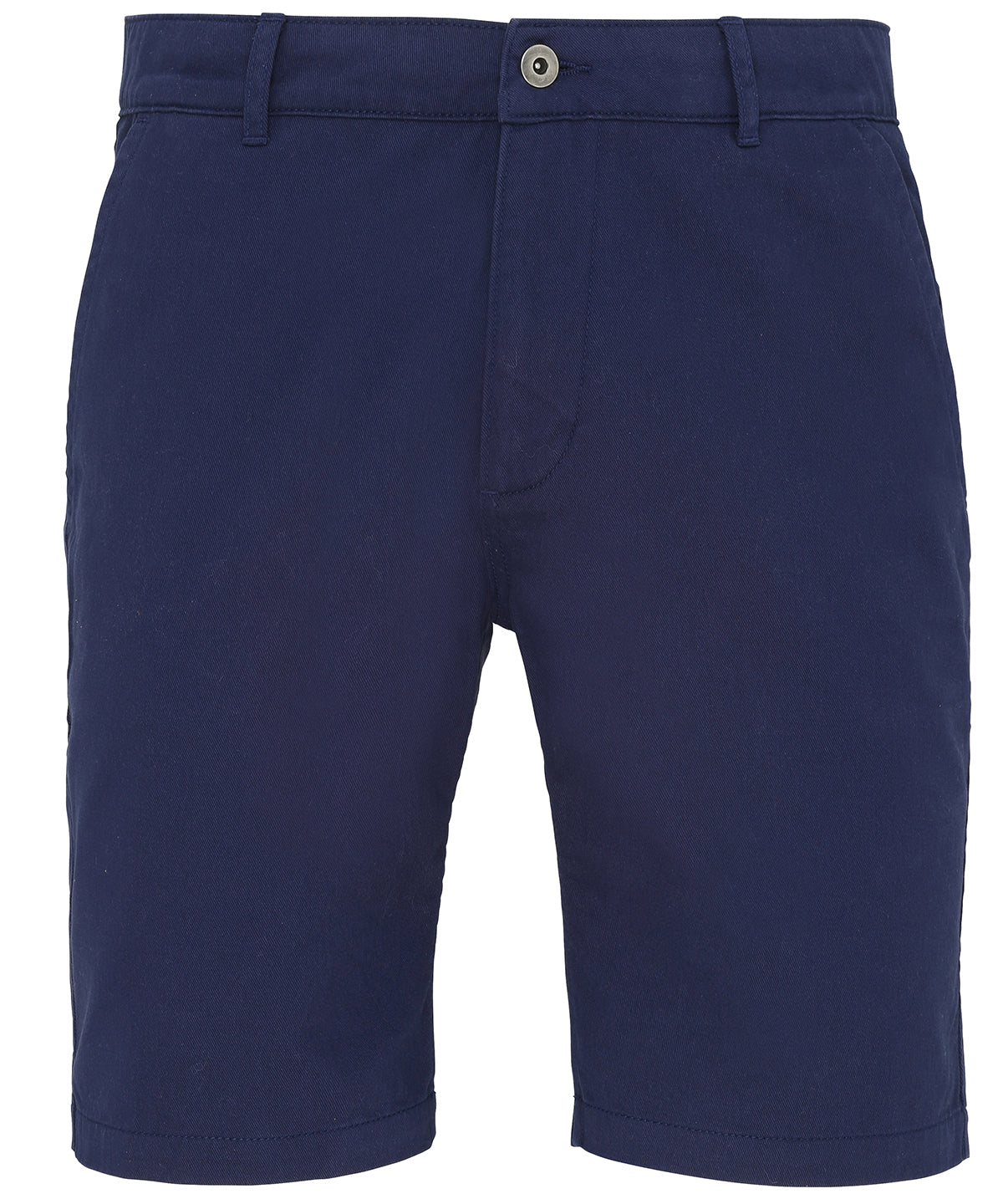 Tryck din logga på Shorts från Asquith & Fox - Anpassa Chino shorts i färgen Marinblå för företag, föreningar och privatpersoner
