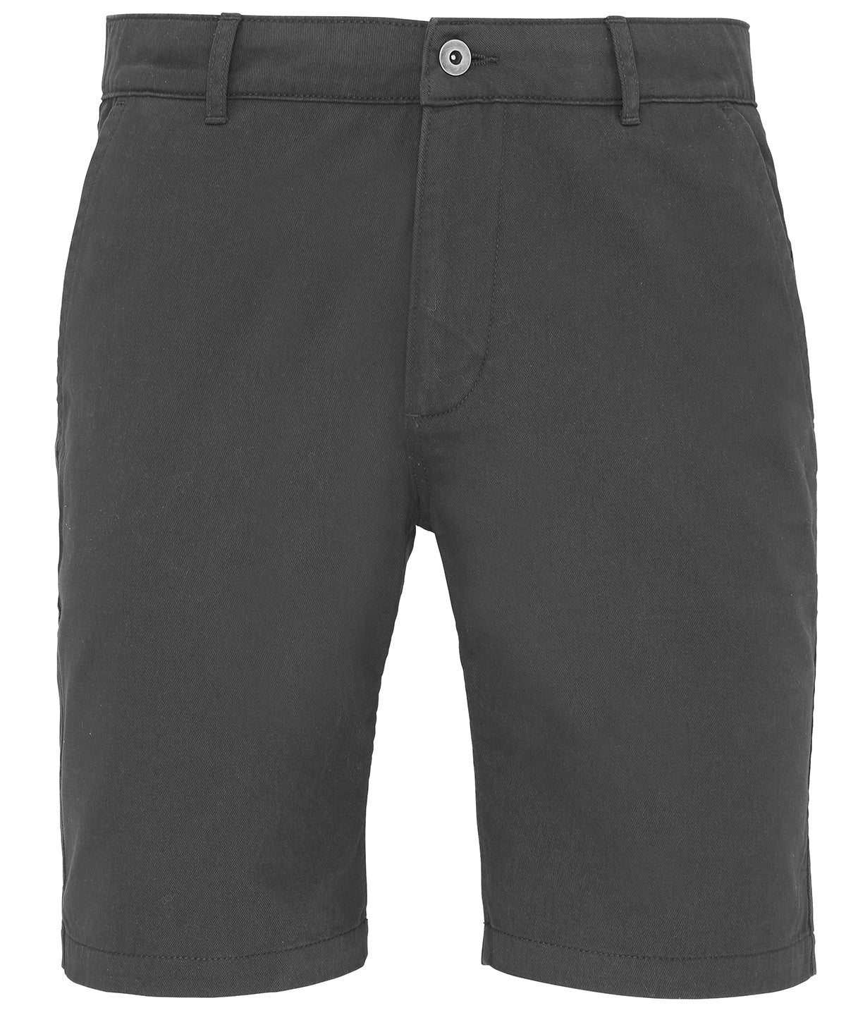 Tryck din logga på Shorts från Asquith & Fox - Anpassa Chino shorts i färgen Mörkgrå för företag, föreningar och privatpersoner