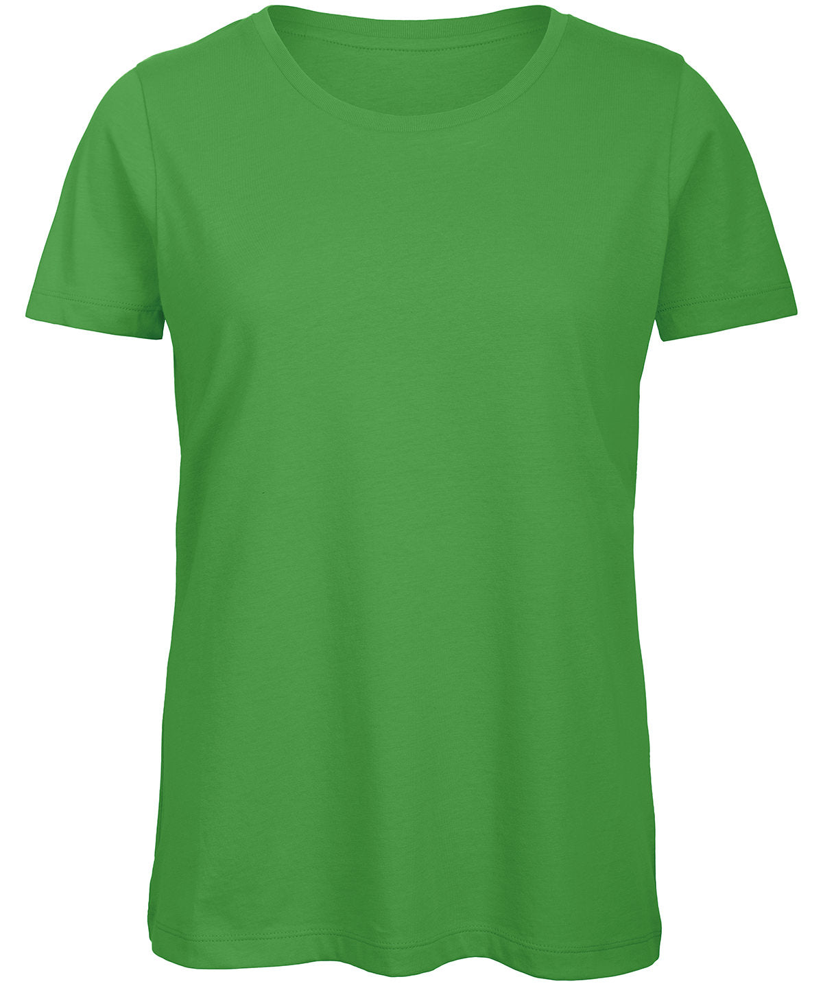 Tryck din logga på T-shirts från B&C Collection - Anpassa B&C Inspire T-Shirt -Dam i färgen Mellan grön för företag, föreningar och privatpersoner