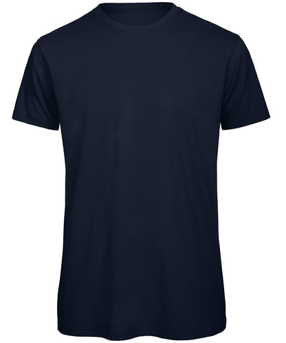 Tryck din logga på T-shirts från B&C Collection - Anpassa B&C Inspire T‑Shirt - Herr i färgen Marinblå för företag, föreningar och privatpersoner