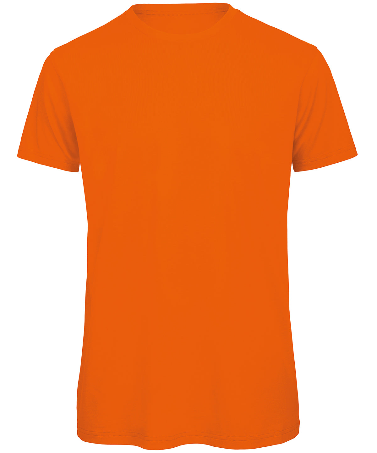 Tryck din logga på T-shirts från B&C Collection - Anpassa B&C Inspire T‑Shirt - Herr i färgen Mellan Orange för företag, föreningar och privatpersoner