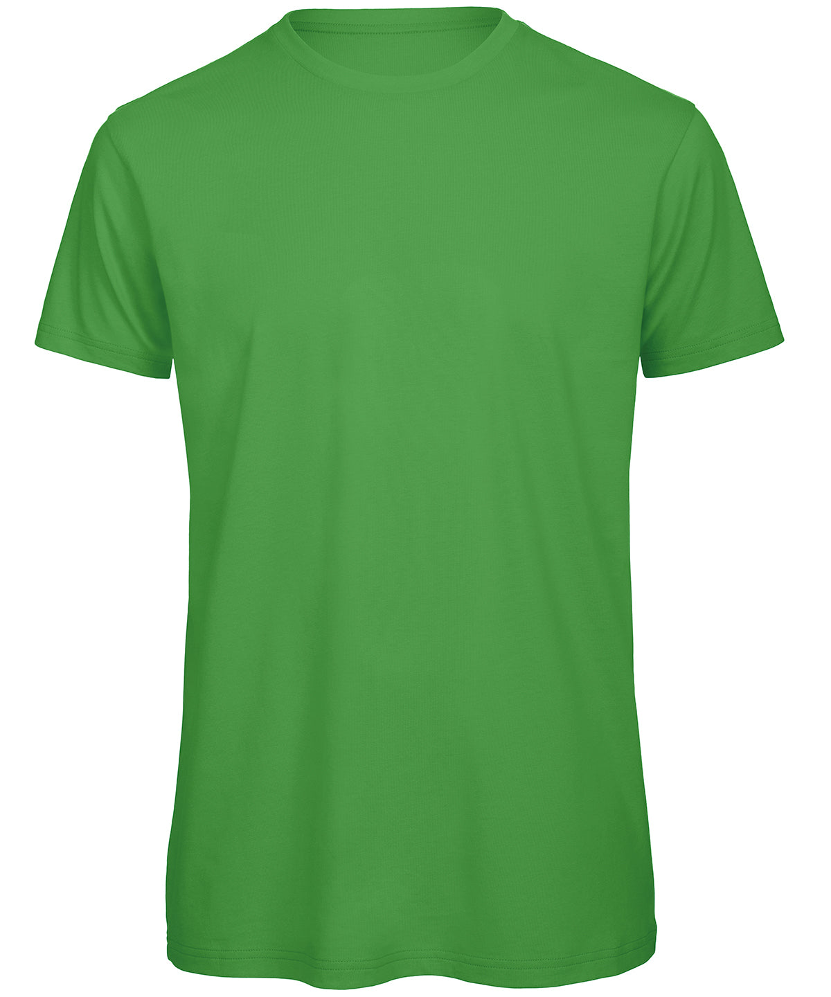 Tryck din logga på T-shirts från B&C Collection - Anpassa B&C Inspire T‑Shirt - Herr i färgen Mellan grön för företag, föreningar och privatpersoner