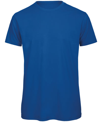 Tryck din logga på T-shirts från B&C Collection - Anpassa B&C Inspire T‑Shirt - Herr i färgen Royal för företag, föreningar och privatpersoner