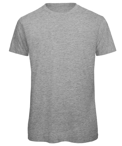 Tryck din logga på T-shirts från B&C Collection - Anpassa B&C Inspire T‑Shirt - Herr i färgen Ljunggrå för företag, föreningar och privatpersoner