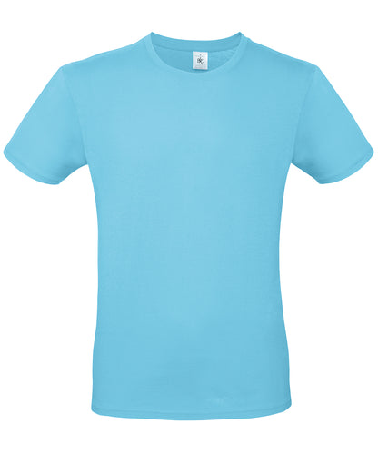 Tryck din logga på T-shirts från B&C Collection - Anpassa (4BA210) B&C #E150 i färgen Turkos för företag, föreningar och privatpersoner