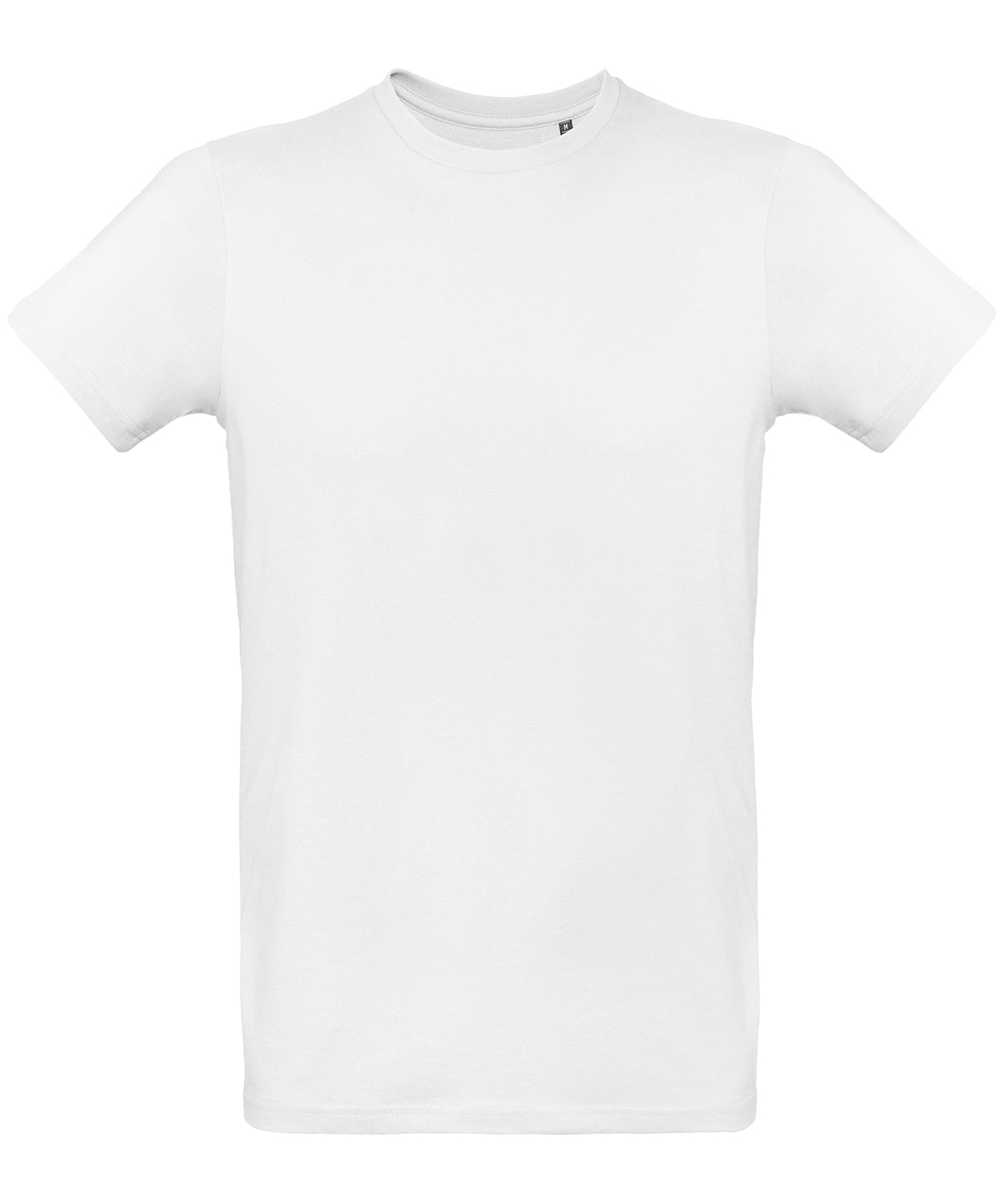 Tryck din logga på T-shirts från B&C Collection - Anpassa B&C Inspire plus T- Herr i färgen Vit för företag, föreningar och privatpersoner